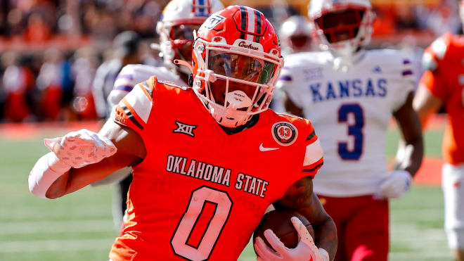 Oklahoma State RB Ollie Gordon II may be the best RB in the country.